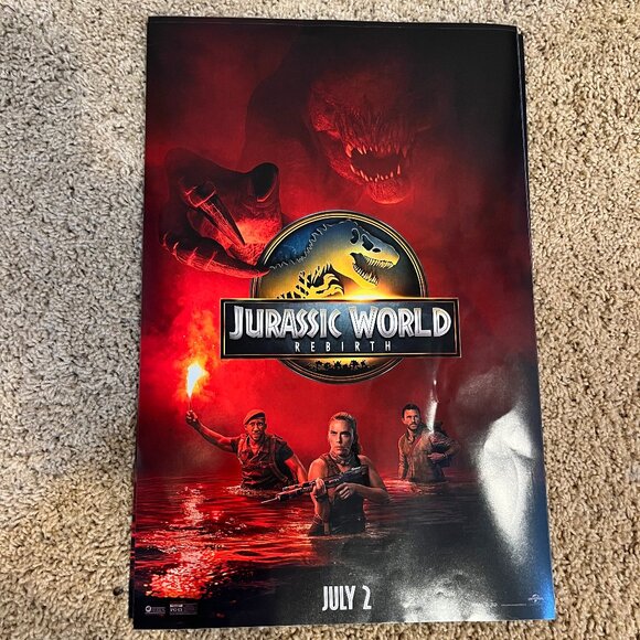 Jurassic World Rebirth 11x17 Movie Poster - Picture 1 of 1